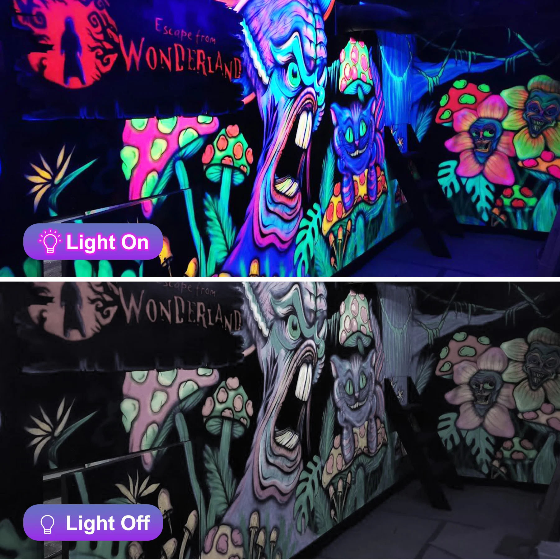 1/2 Pcs 60LEDS 400-405NM Led UV Floodlight Ultraviolet Stage Lamp LED Stage Blacklight Waterproof Disco Party Stage Backlight - Image 5