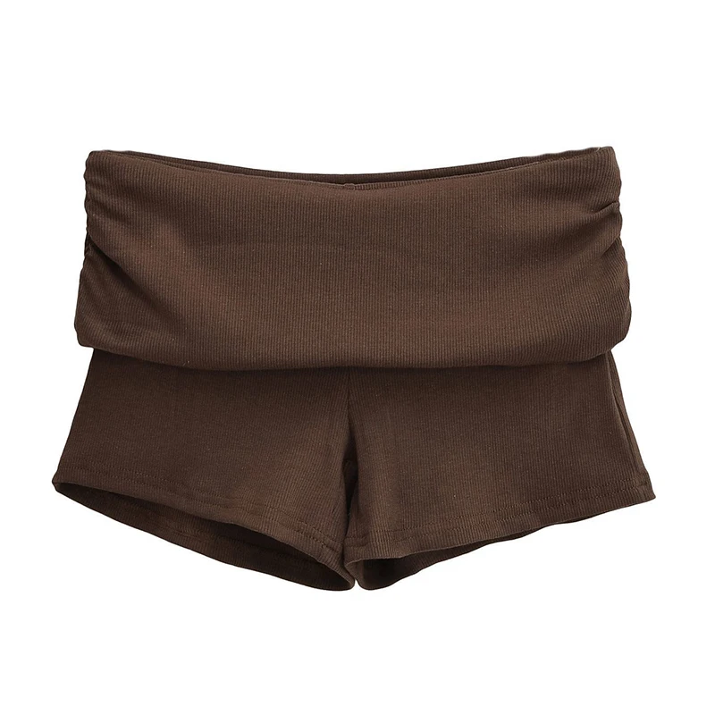 Fashion Elastic Slim Fit Pure Desire Sexy Casual Hot Girl Sports Shorts For Women - Image 8