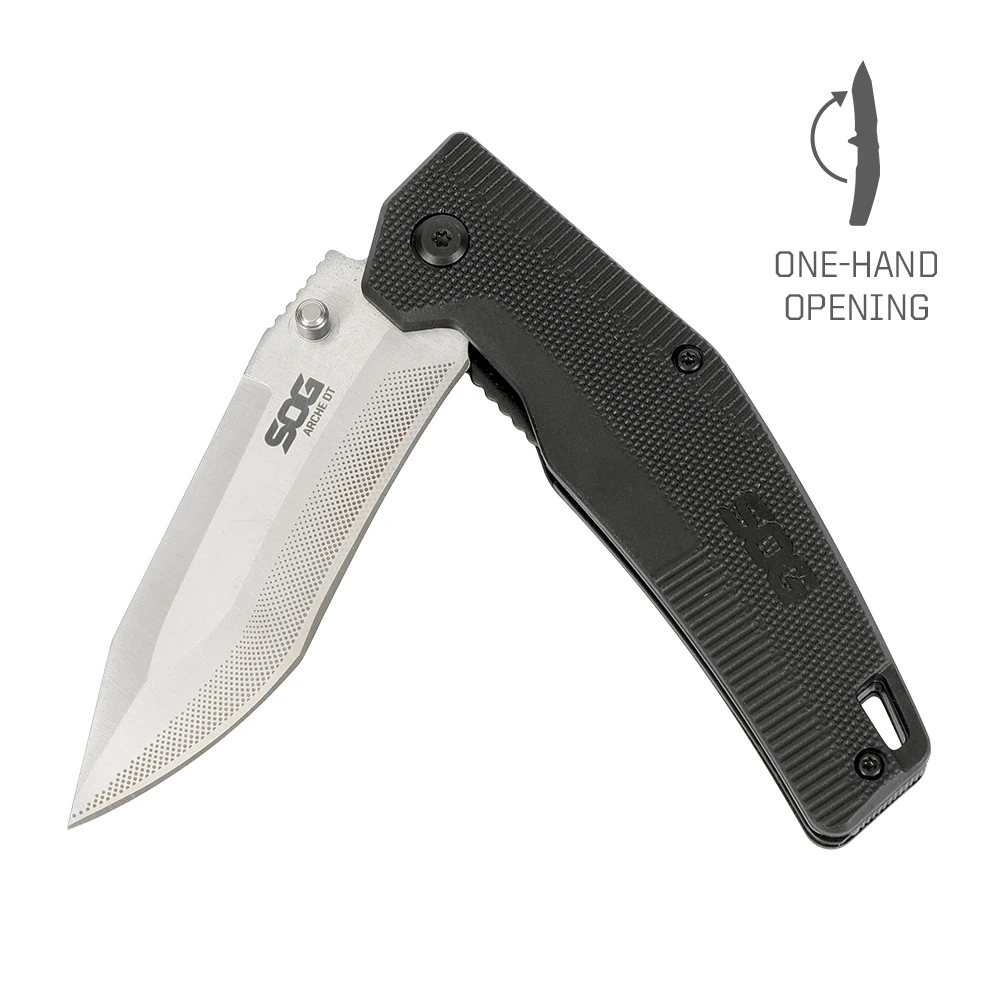 SOG Arche DT Portable EDC Folding Knife Pocket Sharp Blade Knives /w Pocket Clip Outdoor Camping Survival Knife Hand Tool Cutter - Image 4