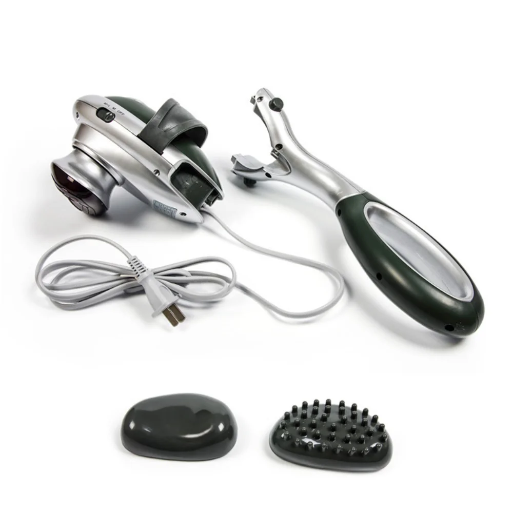 Percussion Action Variable Speed Split Type Massager Heat Adjustable Intensity Rechargeable Multi-functional Full Body Massager - Image 5