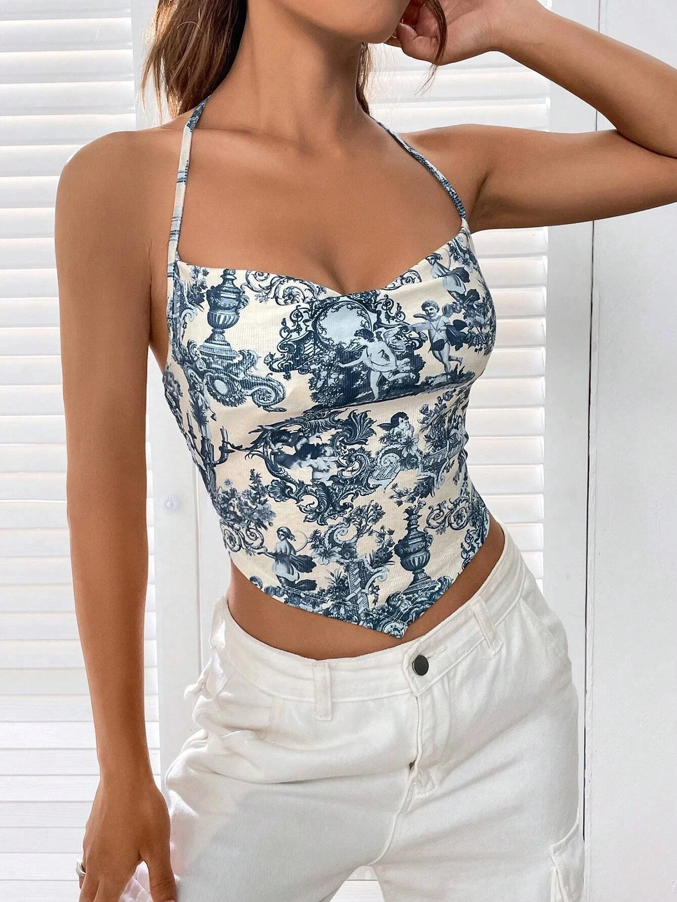 Hot Sale!Women Summer Camisole Crop Tops Sleeveless Slim Sling T-shirt Black White Bottoming Tanks Bra Underwear Vest Tops - Image 6