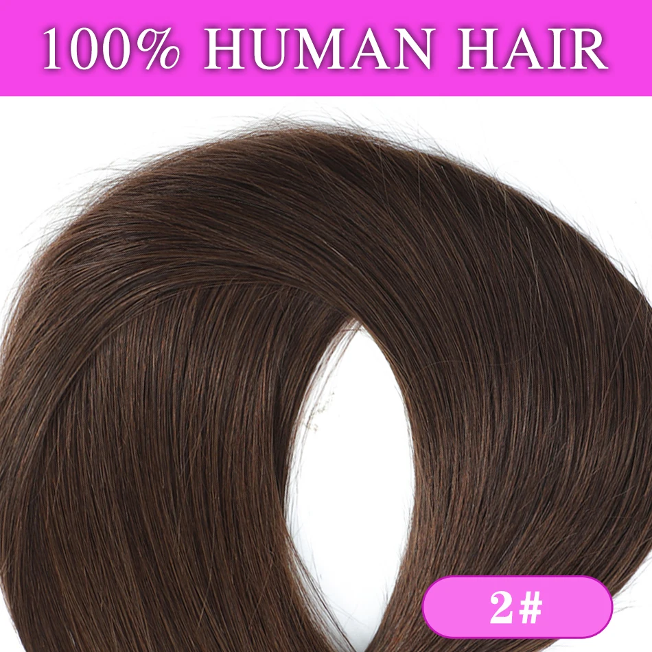 Pre Bonded V Tip Hair Extensions Human Hair Keratin Hair Extensions   12-26 Inch 100 Strand 100% Real Remy Hair Silky Straight - Image 8