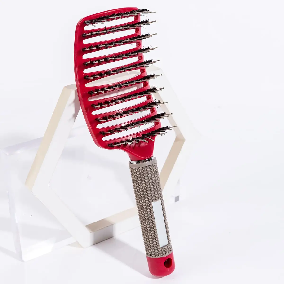 Hair Brush Scalp Massage Comb Hairbrush Boar Bristle Nylon Women Wet Curly Detangle Hair Brush Salon Hairdressing Styling Tool - Image 8