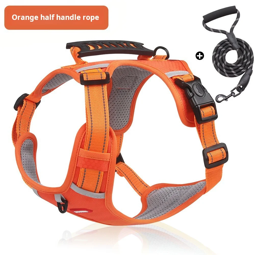 Anti Choke Dog Harness  Comfortable, Durable, Adjustable with Easy Control Handle for Large Dogs - Image 7