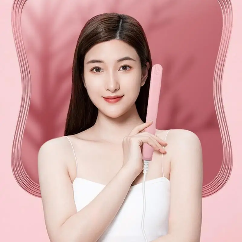 Mini Hair Straightener, Multi-color Splint, Quick Heating, Non-damaging Ceramic Plate, Bangs Clip, Curling and Straightening - Image 3