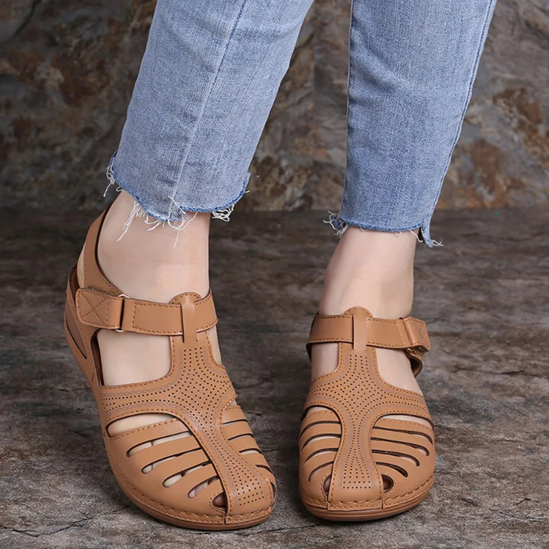 Sandals Shoes Women Summer Beach Women's Sandals Non-Slip Sandals For Women Wedge Shoes Woman Soft Footwear Sandal Women Female - Image 3