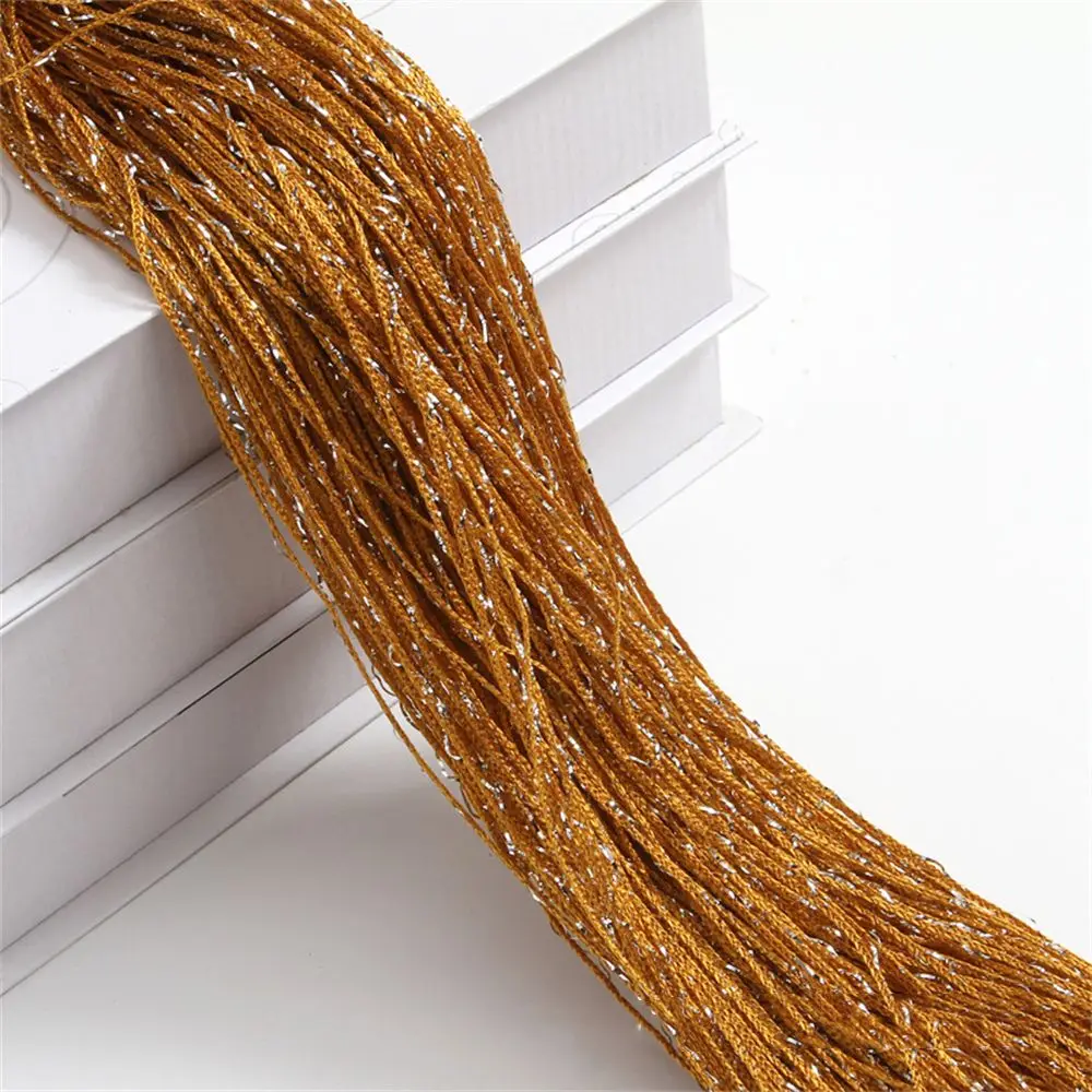 2M*1M String Curtain Panels Door Fly Screen Hanging Beaded Curtains Room Divider Net - Image 8