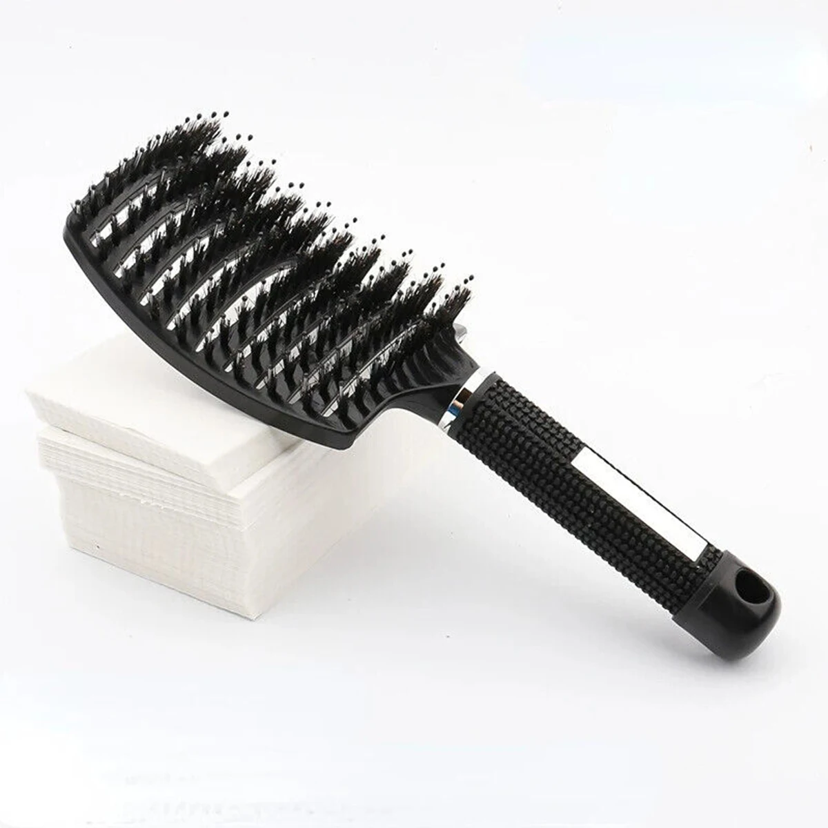 Hair Brush Scalp Massage Comb Hairbrush Boar Bristle Nylon Women Wet Curly Detangle Hair Brush Salon Hairdressing Styling Tool - Image 12