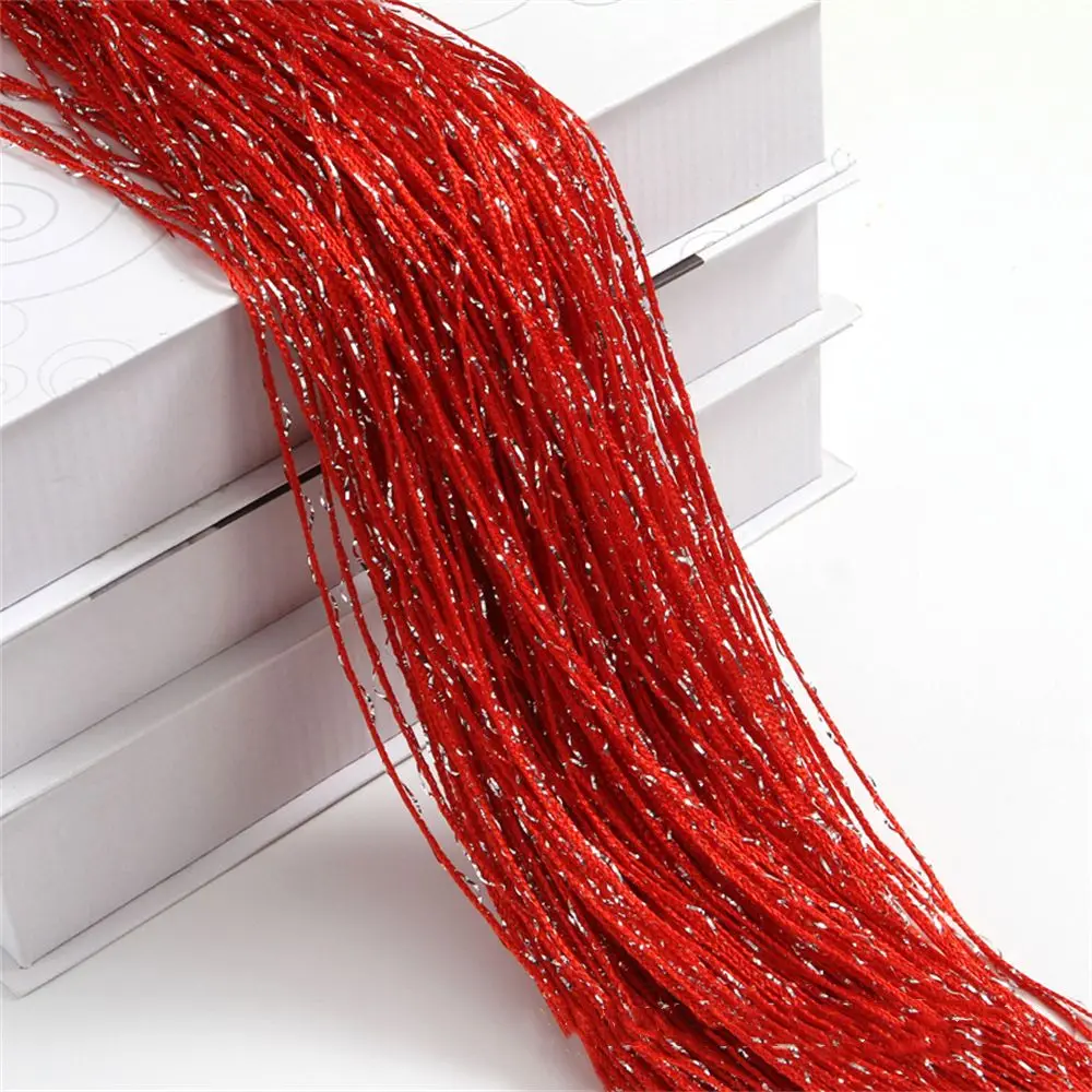2M*1M String Curtain Panels Door Fly Screen Hanging Beaded Curtains Room Divider Net - Image 13