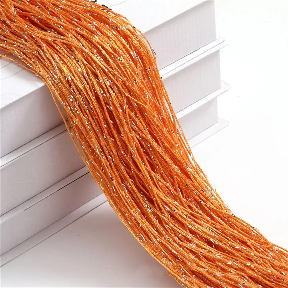 2M*1M String Curtain Panels Door Fly Screen Hanging Beaded Curtains Room Divider Net - Image 7