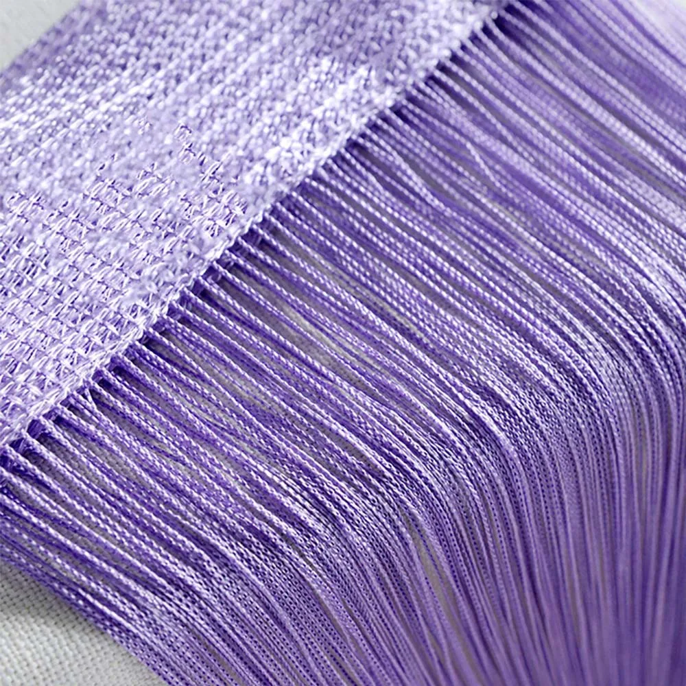 50x200cm String Curtains Patio Net Fringe for Door Fly Screen Windows Divider Cut To Size, Pretty Home Indoor Windows Decor - Image 10