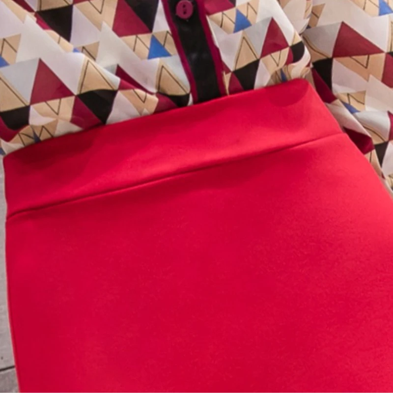 2025 Plus Size Women's Clothing New Style Summer Fashion Elastic Waist Half-length Skirt Side-Slit Bodycon Skirts - Image 5