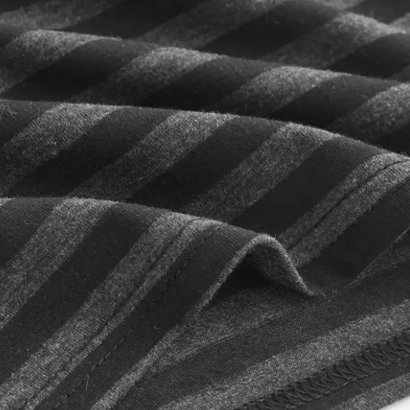 2025 Women's Summer Y2K Goth Punk Crop Top - Striped Button Sleeveless   High Street Fashion Streetwear - Image 6