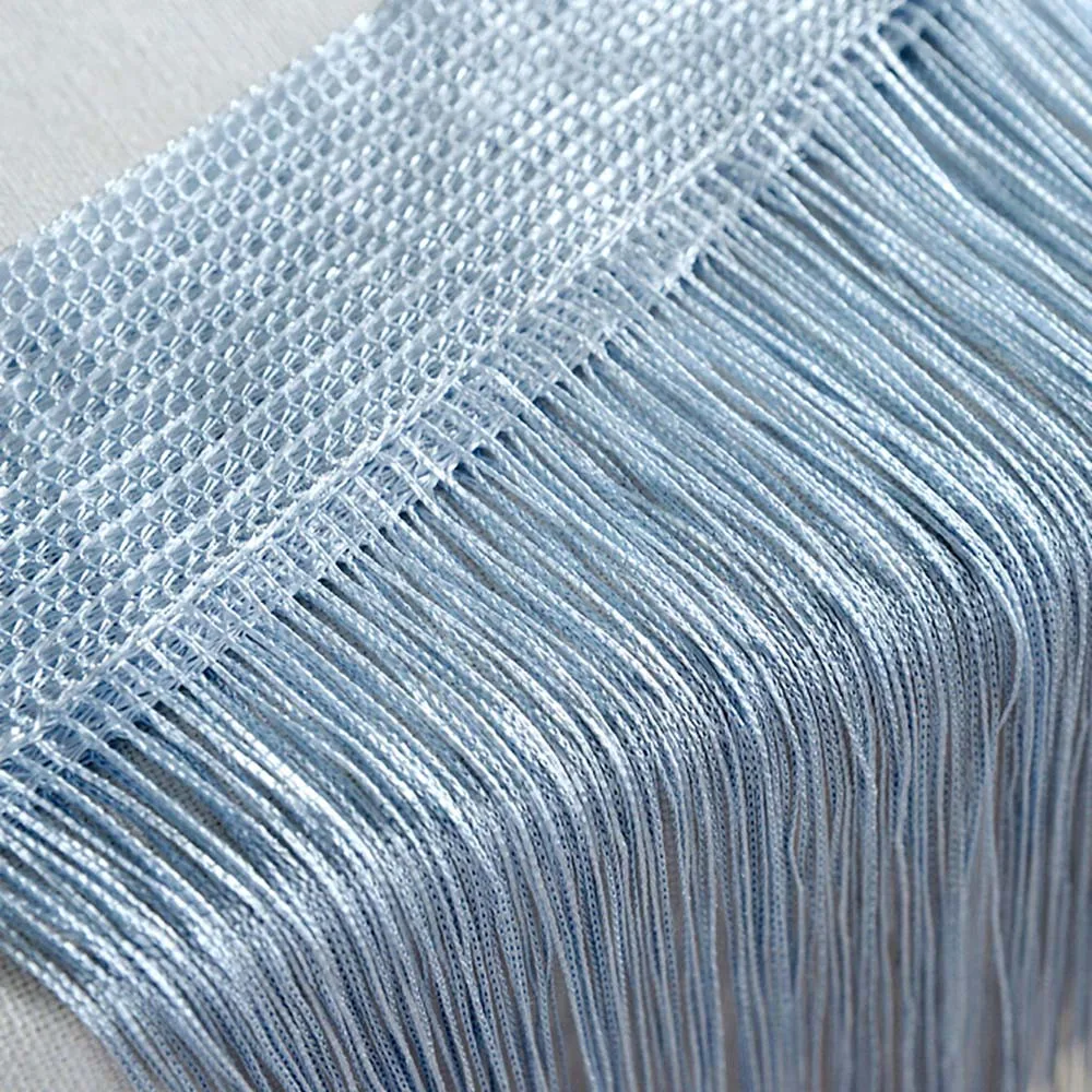 50x200cm String Curtains Patio Net Fringe for Door Fly Screen Windows Divider Cut To Size, Pretty Home Indoor Windows Decor - Image 23