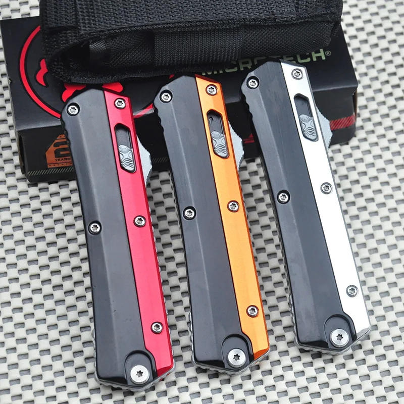 Micro OTF VERSION GK SERIES Glykon Tech Pocket Knives M390 Blade Outdoor Camping Self Defense Zinc Alloy Handle Utility EDC Tool - Image 2
