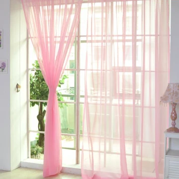 Tulle Curtains For The Kitchen Living Room Solid Sheer Curtains Tulle On The Windows Drapes Window Screen Dropshipping - Image 11