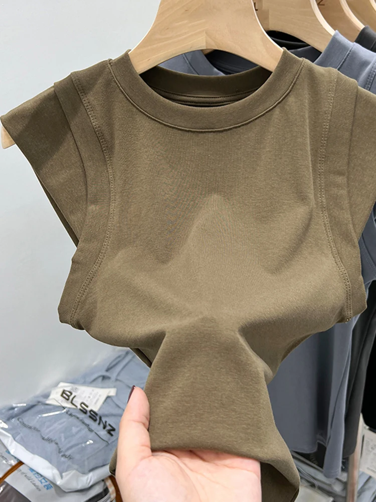 Summer Women T Shirt Girls T-Shirt Woman Clothes Tops Cotton Slim Tshirt Female Long Sleeve Crop Top Spring Tee Sexy Canale Y2k - Image 6