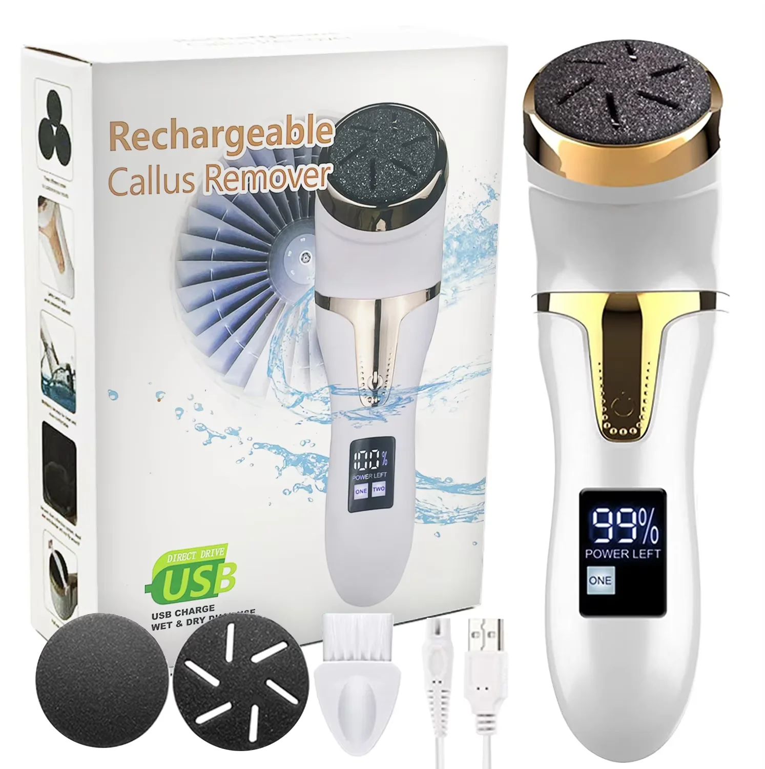 Pedicure Machine Callus Remover Pedicure Tools Professional Foot Dead Skin Remover Foot Grinder Electric Foot Grinder Elec - Image 9