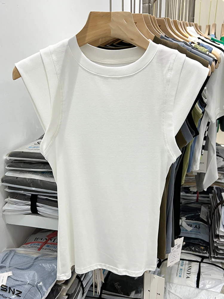 Summer Women T Shirt Girls T-Shirt Woman Clothes Tops Cotton Slim Tshirt Female Long Sleeve Crop Top Spring Tee Sexy Canale Y2k