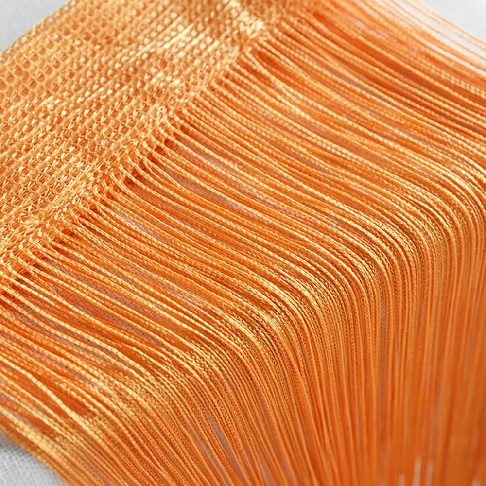 50x200cm String Curtains Patio Net Fringe for Door Fly Screen Windows Divider Cut To Size, Pretty Home Indoor Windows Decor - Image 15