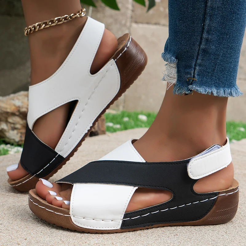 Sandals Shoes Women Summer Fashion Wedge Ladies Shoes Comfortable Women's Sandals Light Beach Female Sandalias Mujer Footwear - Image 9