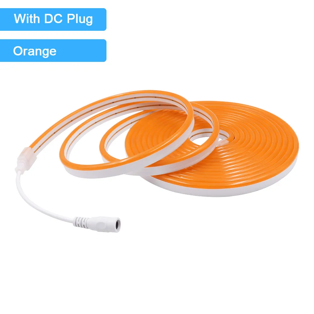 12V 24V LED Neon Light Strip Waterproof Neon Sign 6X12mm Silicone Rope Lights Flexible Lamp Decoration with DC Plug/2pin Wire - Image 23