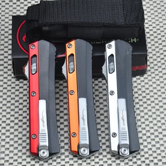 Micro OTF VERSION GK SERIES Glykon Tech Pocket Knives M390 Blade Outdoor Camping Self Defense Zinc Alloy Handle Utility EDC Tool