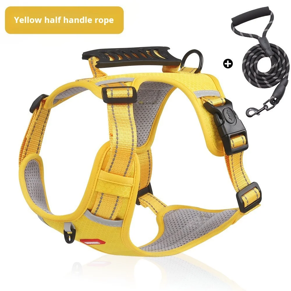 Anti Choke Dog Harness  Comfortable, Durable, Adjustable with Easy Control Handle for Large Dogs - Image 9