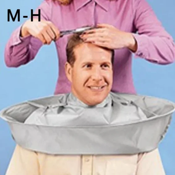 DIY Hair Cutting Cloak Umbrella Capes Cutting Cloak Wrap Hair Shave Apron Hair Barber Gown Cover Household Cleaning Protecter