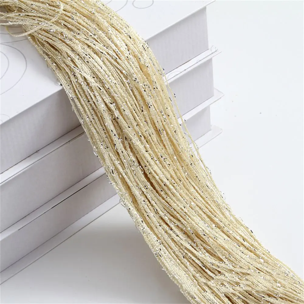 2M*1M String Curtain Panels Door Fly Screen Hanging Beaded Curtains Room Divider Net - Image 12