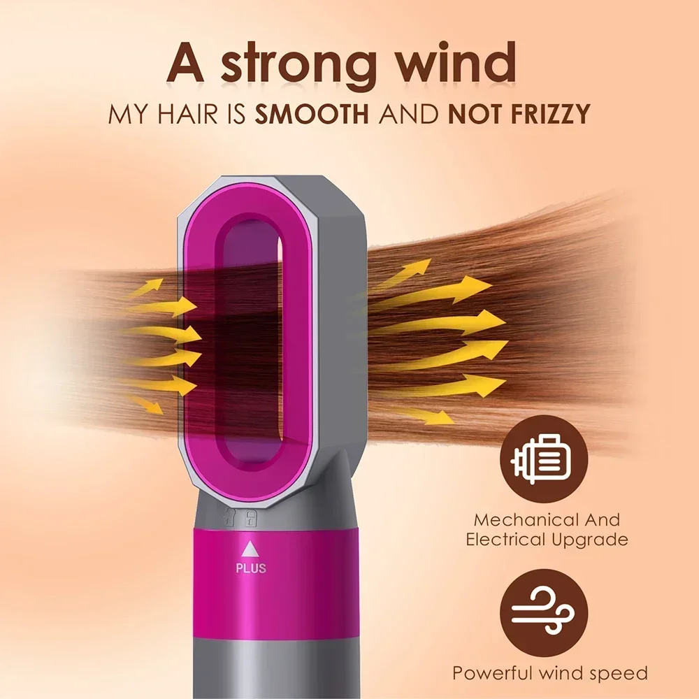 5 in 1 Hairdryer Multi-function hair straightener Curling iron Curling iron with brush Hot air comb styling set Styling tools - Image 3