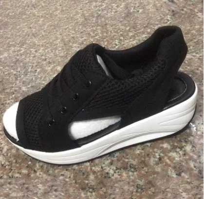 Women Sandals 2023 New Lady Platform Chunky Sandals Comfortable Women's Sandals Open Toe Casual Summer Sports Shoes - Image 7