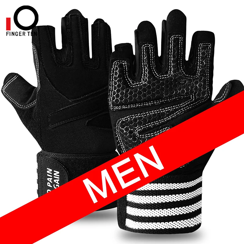 Weight Lifting Gloves Men Women Half Finger Gel Full Palm Protection Gym Glove Fitness Workout with Wrist Support Drop Shipping - Image 13