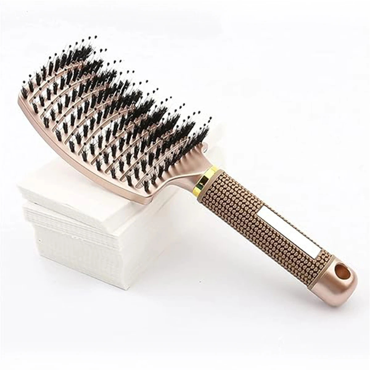 Hair Brush Scalp Massage Comb Hairbrush Boar Bristle Nylon Women Wet Curly Detangle Hair Brush Salon Hairdressing Styling Tool - Image 10