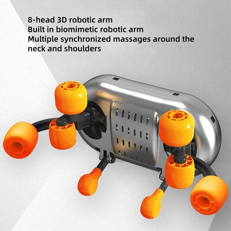 Neck shoulder Massager Deep Tissue shiatsu Back Massagers with Heatfor Pain Relief Electric Kneading Squeeze Muscles Massage - Image 2