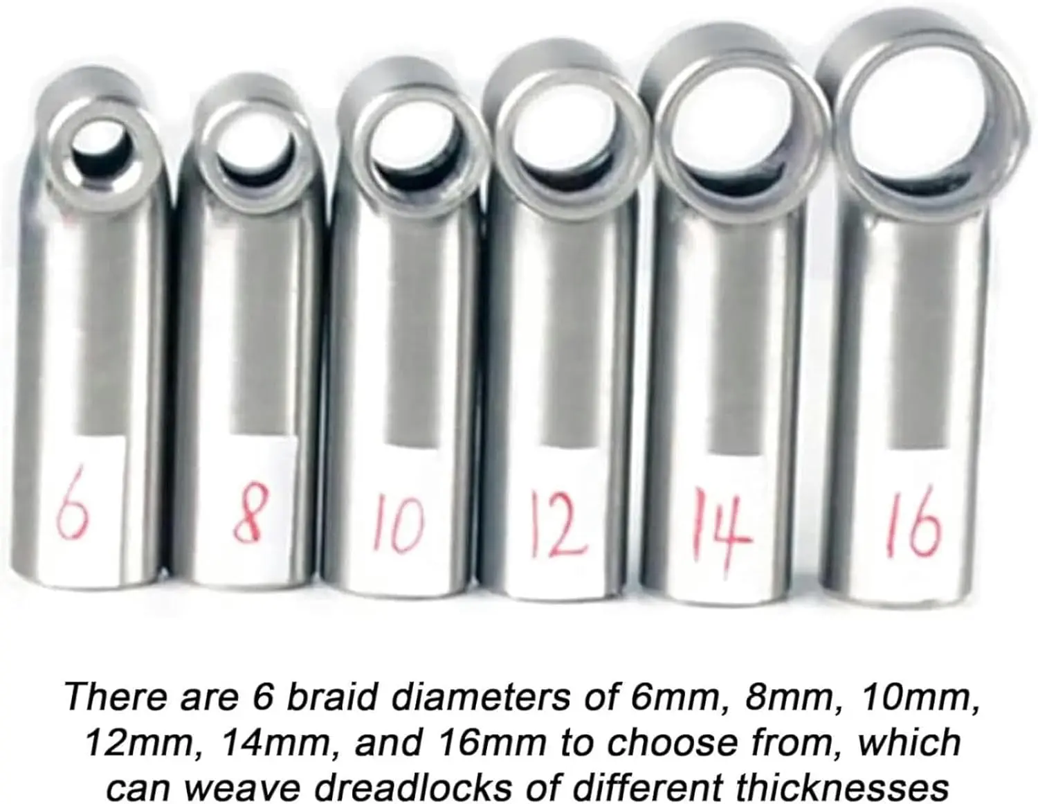 Braiding Machine,Dreadlock Machine,Automatic Hair Curling Machine with 6 Heads,Suitable for DIY Your Own Braided Hair Extensions - Image 8