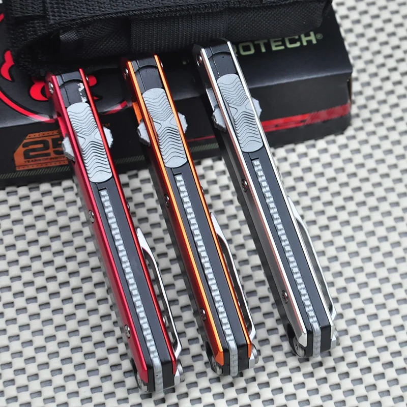 Micro OTF VERSION GK SERIES Glykon Tech Pocket Knives M390 Blade Outdoor Camping Self Defense Zinc Alloy Handle Utility EDC Tool - Image 3