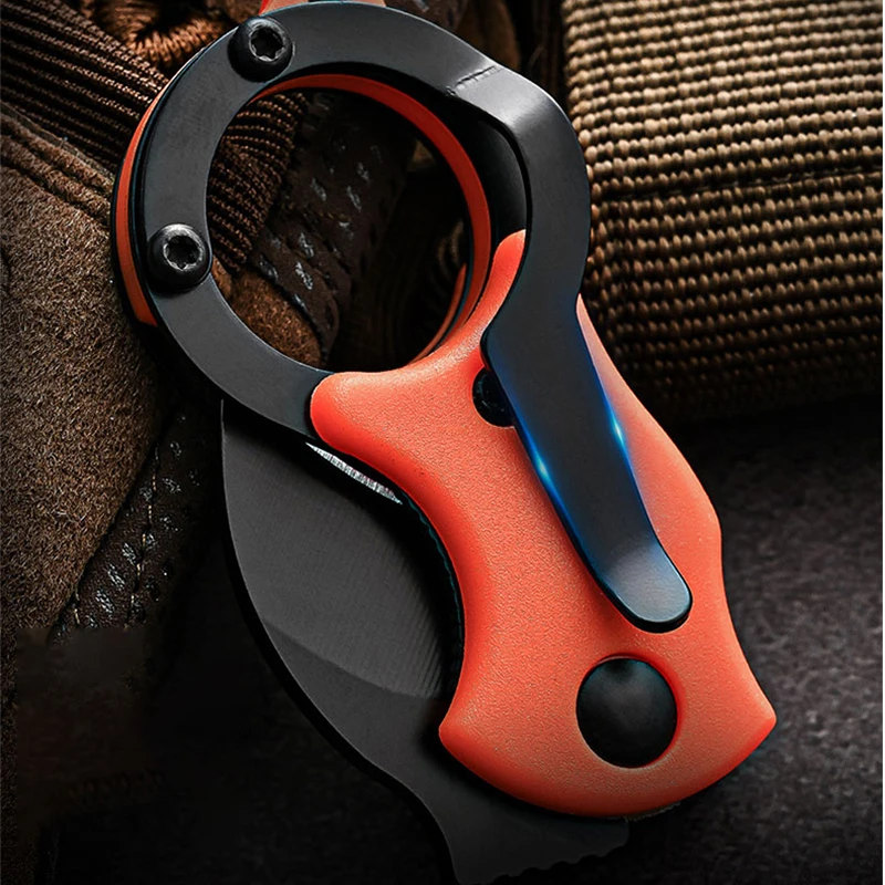 Outdoor Pocket Knife Portable EDC Key Knife Fox Knife Paw Knife Case Opener Knife Necklace Carry-on Portable Mini Pocket Knife - Image 2
