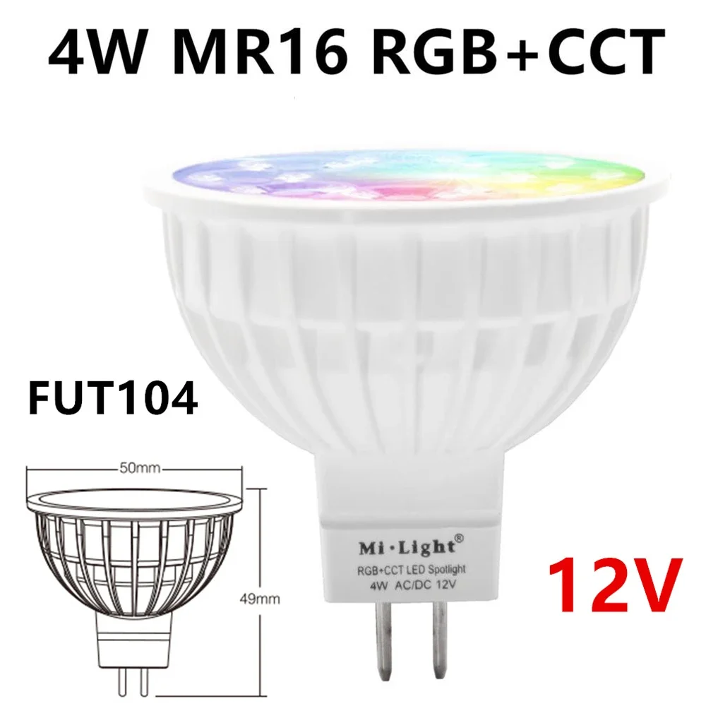 Hot Miboxer 2.4G Led Bulb MR16 GU10 E14 E27 Led Light 4W 5W 6W 9W 12W CCT RGB+CCT Wireless Wifi Remote Control LED Spotlight - Image 5