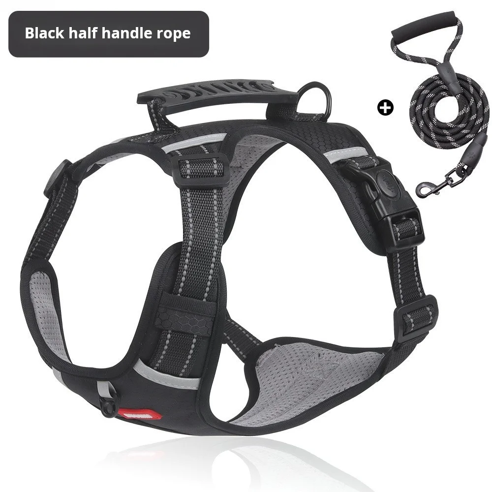 Anti Choke Dog Harness  Comfortable, Durable, Adjustable with Easy Control Handle for Large Dogs - Image 10