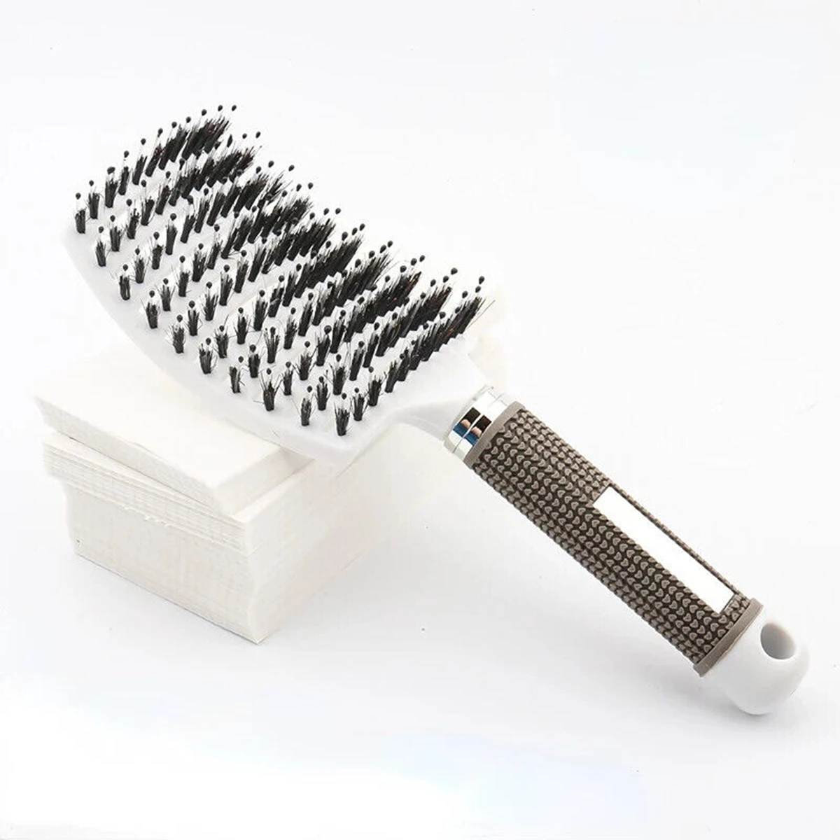 Hair Brush Scalp Massage Comb Hairbrush Boar Bristle Nylon Women Wet Curly Detangle Hair Brush Salon Hairdressing Styling Tool - Image 13