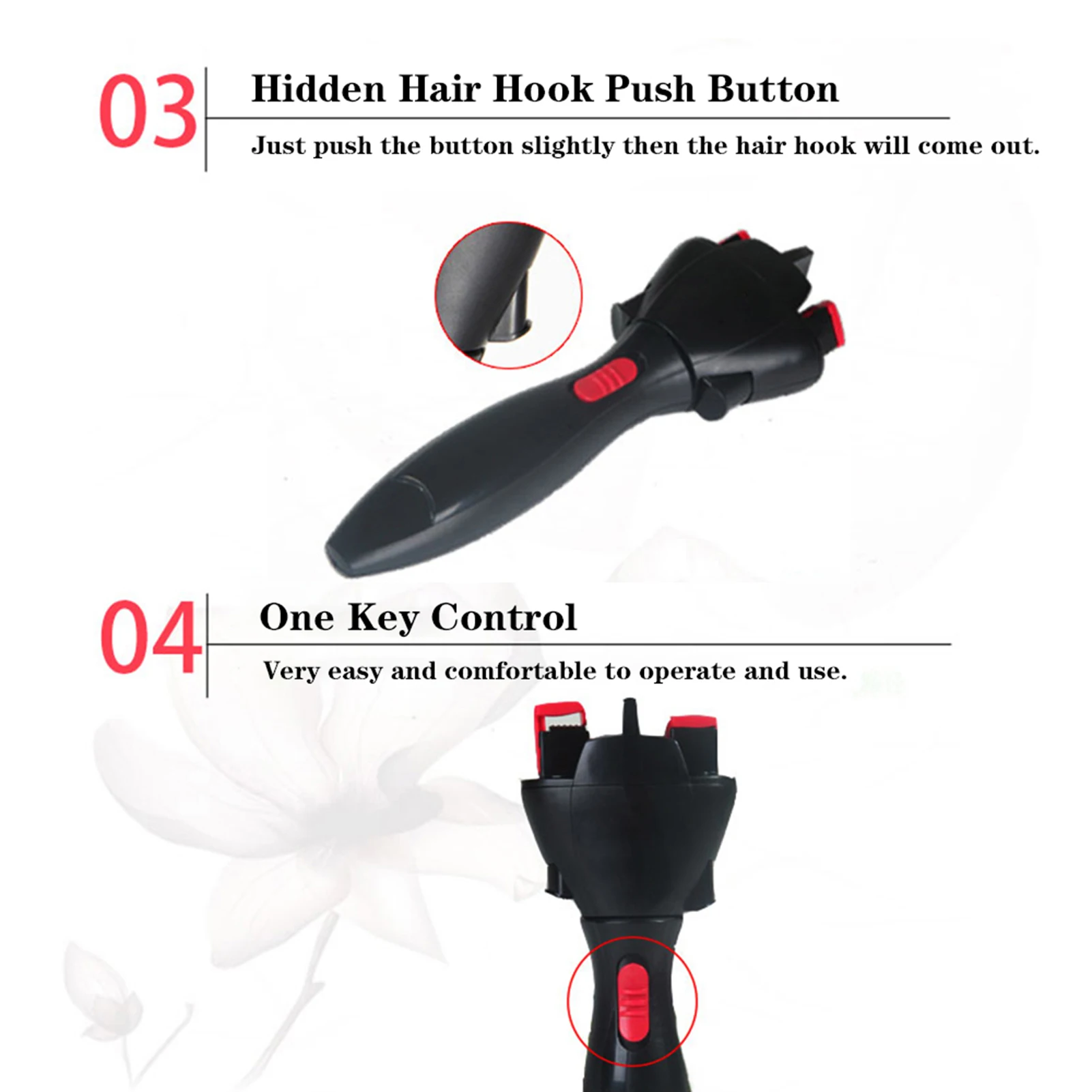 Electric Hair Braider Plait Automatic Twist Braider Styling Braiding Machine Quick Braid Tool Hair Styling Tool Hair Braider - Image 4