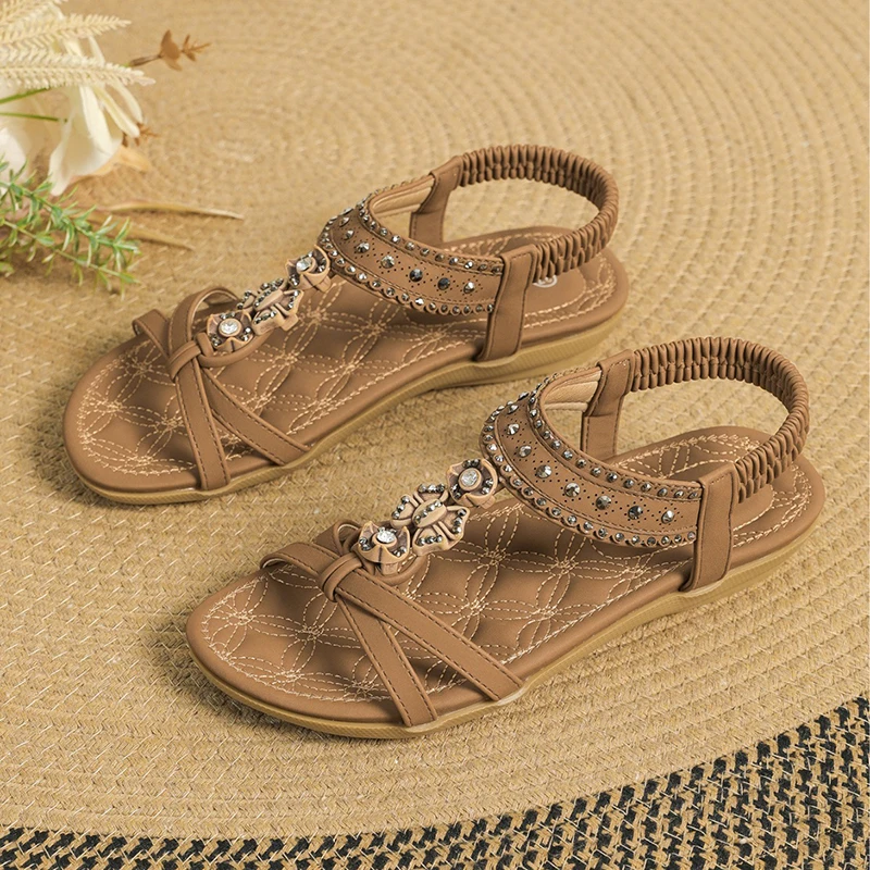 Summer Woman Sandals Shoes Comfortable Sandals Ladies Party Shoes For Women Wedge Ladies Shoes Soft Female Women Sandal Footwear - Image 8