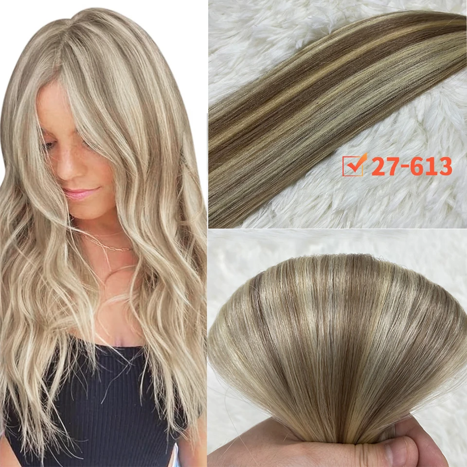 Raw Virgin Keratin Itip Hair Extensiones De Cabello 100% humano Remy Russian Remy Straight I Tip Natural Human Hair Extensions - Image 27