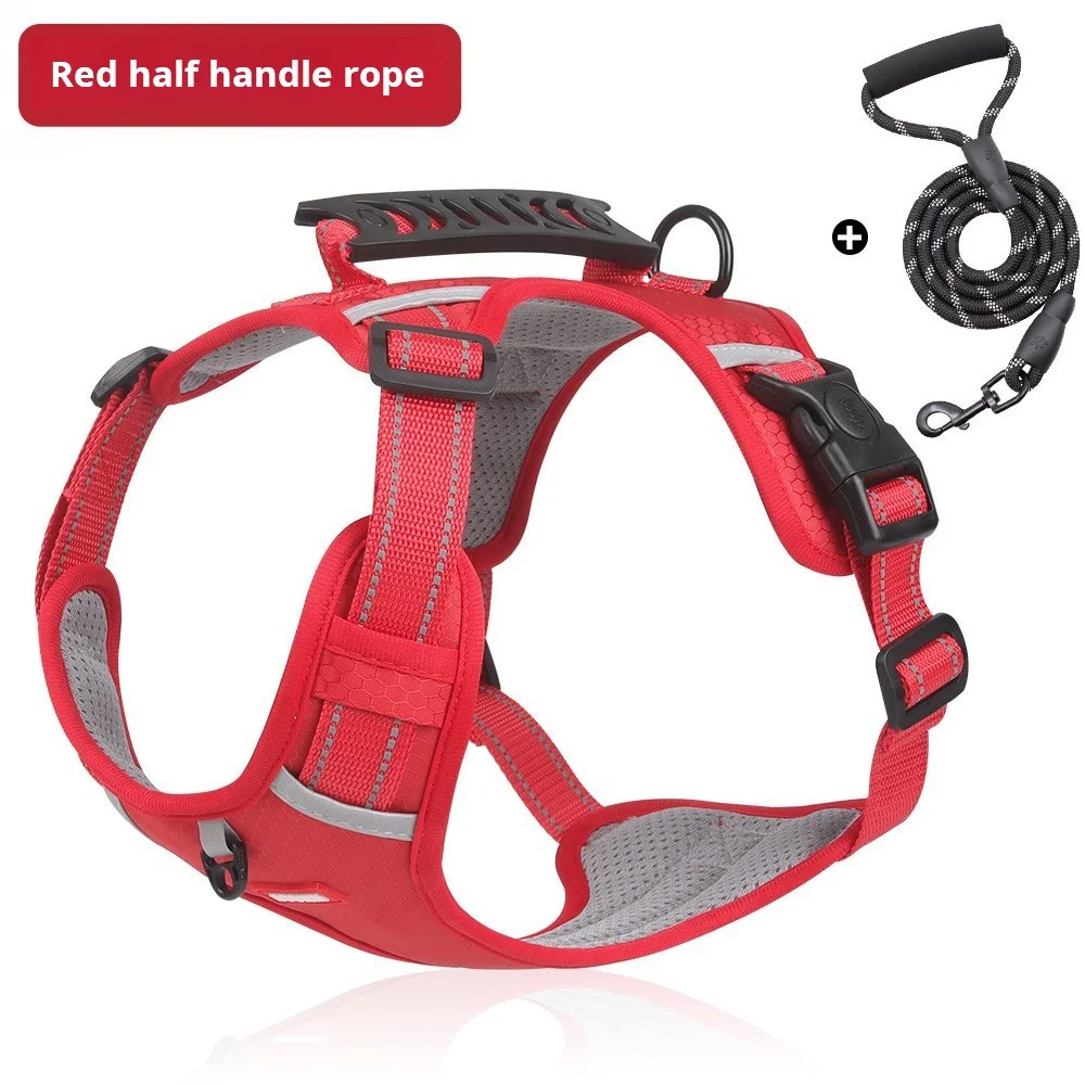 Anti Choke Dog Harness  Comfortable, Durable, Adjustable with Easy Control Handle for Large Dogs - Image 8