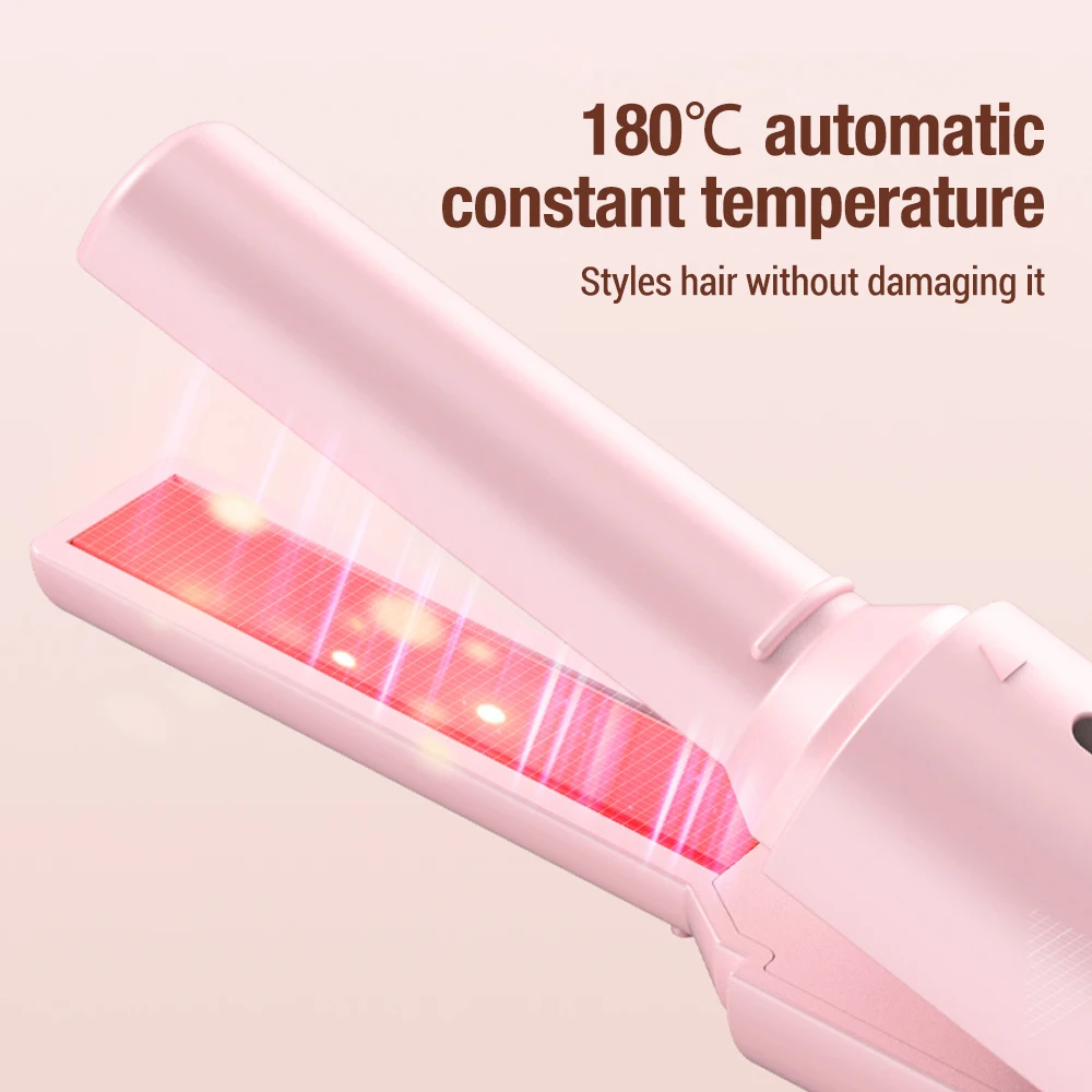 Multifunctional Hair Straightener Must-have Portable Small Curling Machine Splint Cuticle Protecting Damage Reducing USB Plug - Image 5