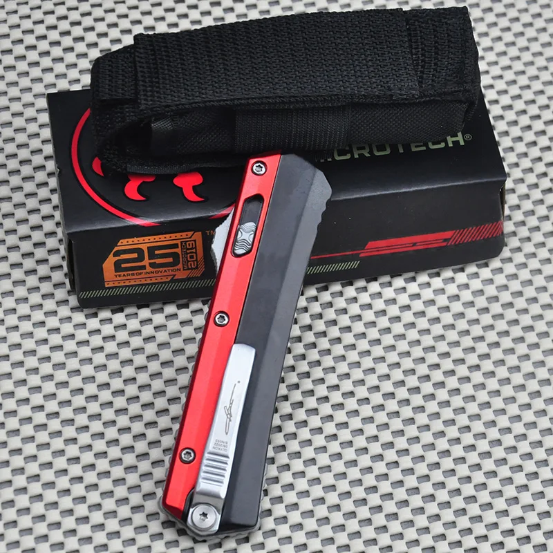 Micro OTF VERSION GK SERIES Glykon Tech Pocket Knives M390 Blade Outdoor Camping Self Defense Zinc Alloy Handle Utility EDC Tool - Image 9