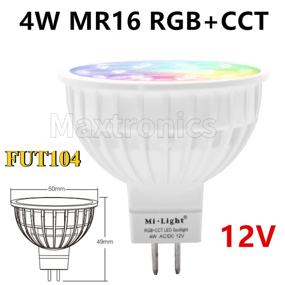 Hot Miboxer 2.4G Led Bulb MR16 GU10 E14 E27 Led Light 4W 5W 6W 9W 12W CCT RGB+CCT Wireless Wifi Remote Control LED Spotlight - Image 16