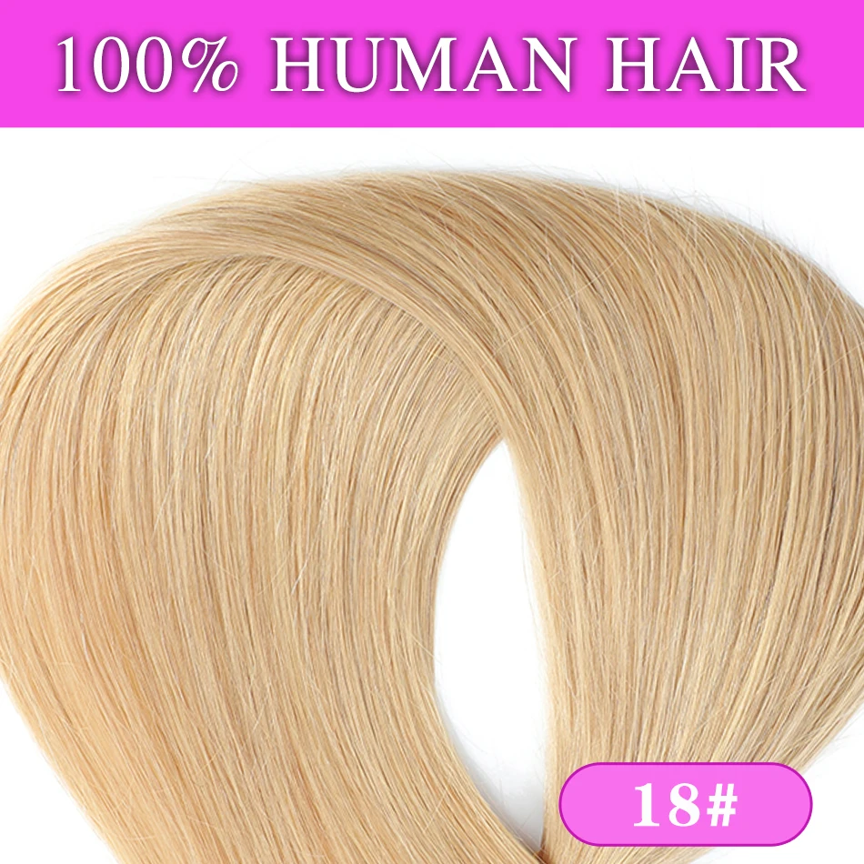 Pre Bonded V Tip Hair Extensions Human Hair Keratin Hair Extensions   12-26 Inch 100 Strand 100% Real Remy Hair Silky Straight - Image 10