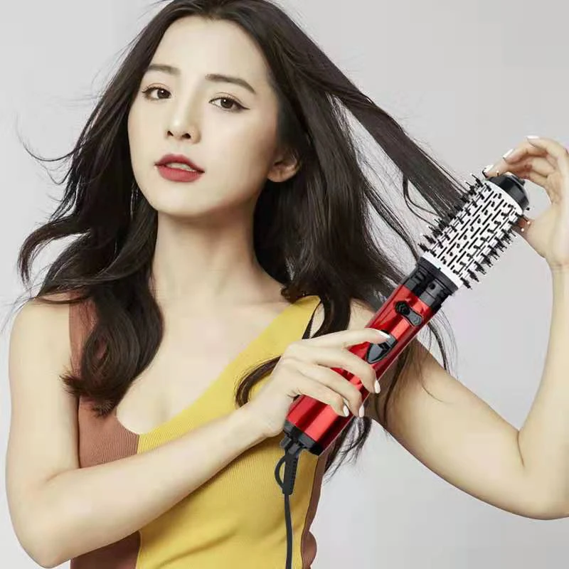 Electric Hair Styling Powerful Hair Dryer Brush Curl and Straighten and Curling Hair Professional Hot Air Brush - Image 3